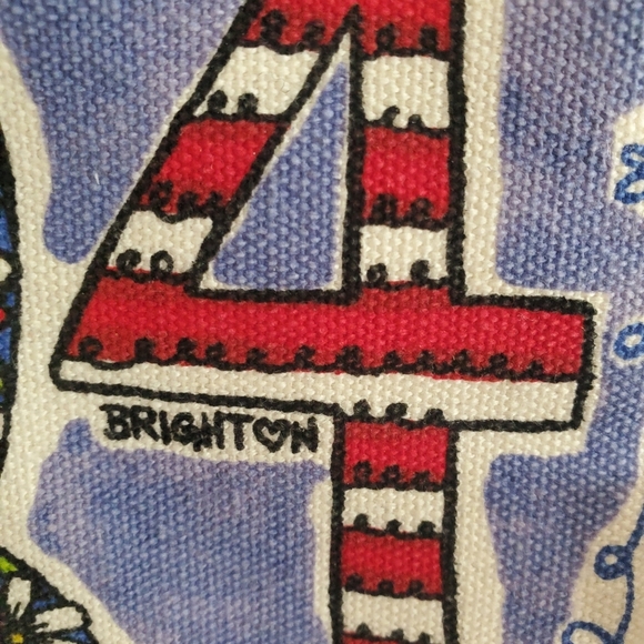 NWT BRIGHTON 2024 VOTE ELECTION DAY POUCH BAG SHOULDER CROSSBODY RED WHITE BLUE - Picture 11 of 15